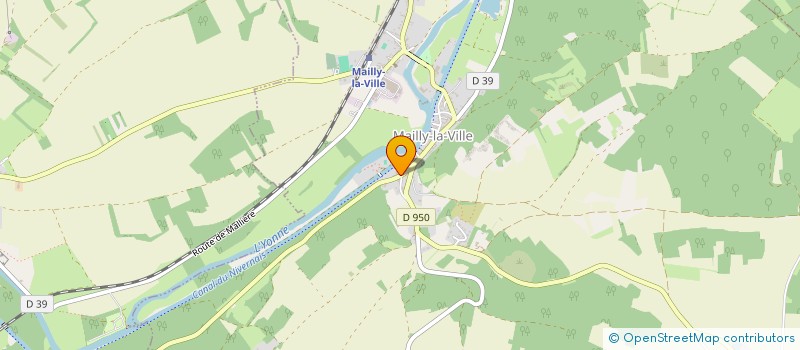 localisation de l'entreprise SOCIETE CIVILE IMMOBILIERE WALUKA  MAILLY-LA-VILLE