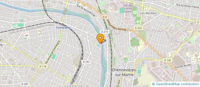 localisation de l'entreprise SOCIETE CIVILE IMMOBILIERE WANDDY CAPITAL à SAINT-MAUR-DES-FOSSES