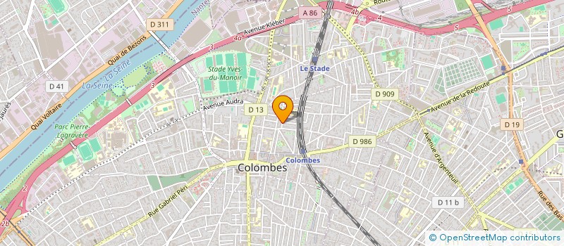 localisation de l'entreprise SOCIETE CIVILE IMMOBILIERE WEILAI à COLOMBES