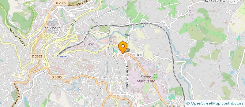 localisation de l'entreprise SOCIETE CIVILE IMMOBILIERE WESCO  GRASSE