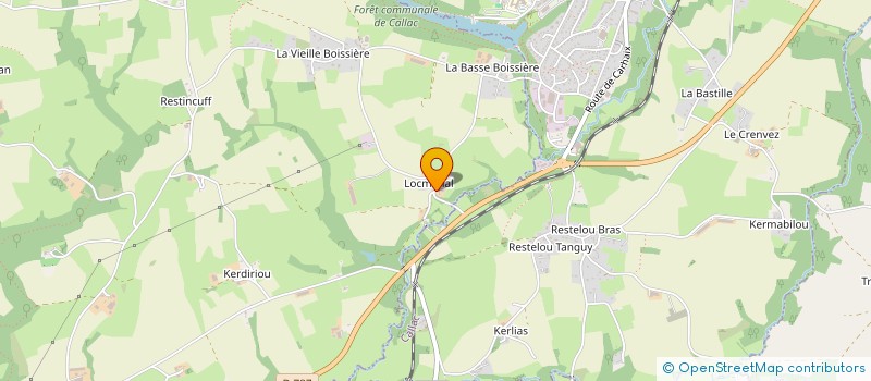 localisation de l'entreprise SOCIETE CIVILE IMMOBILIERE WIFEEZ  PLUSQUELLEC