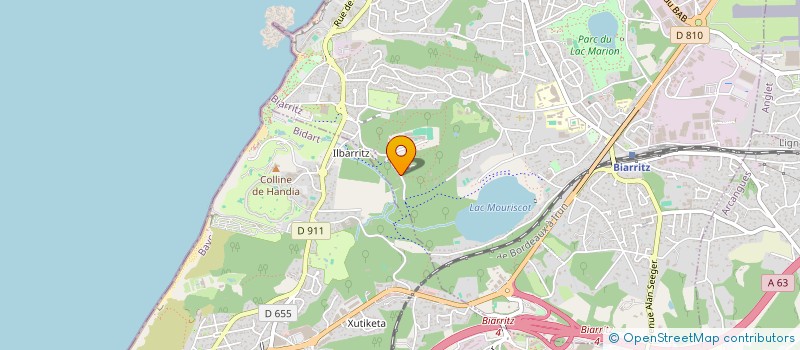 localisation de l'entreprise SOCIETE CIVILE IMMOBILIERE WODDSHED à BIARRITZ