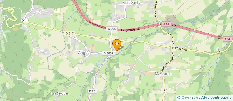 localisation de l'entreprise SOCIETE CIVILE IMMOBILIERE XISCA  ANGOS