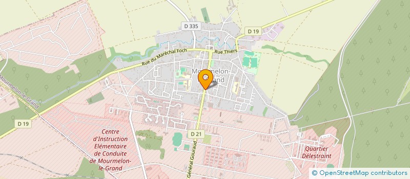 localisation de l'entreprise SOCIETE CIVILE IMMOBILIERE XUOG  MOURMELON LE GRAND