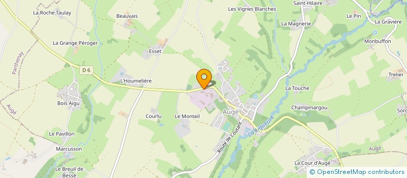 localisation de l'entreprise SOCIETE CIVILE IMMOBILIERE XYLOPACK  AUGE