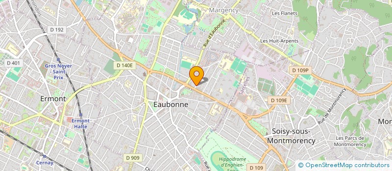 localisation de l'entreprise SOCIETE CIVILE IMMOBILIERE YANEN à EAUBONNE