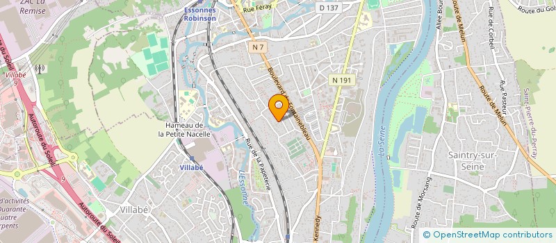 localisation de l'entreprise SOCIETE CIVILE IMMOBILIERE YILMAZ à CORBEIL-ESSONNES