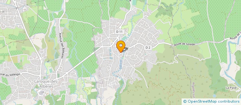 localisation de l'entreprise SOCIETE CIVILE IMMOBILIERE YLANG  SOREDE