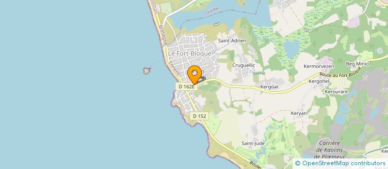 localisation de l'entreprise SOCIETE CIVILE IMMOBILIERE YLANG à PLOEMEUR