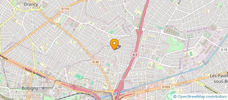 localisation de l'entreprise SOCIETE CIVILE IMMOBILIERE YROI  BOBIGNY