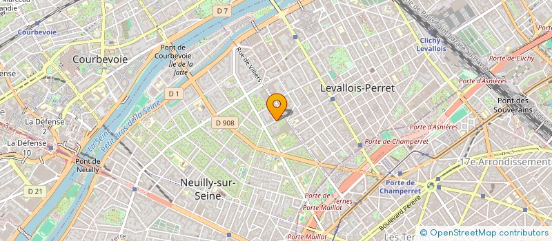 localisation de l'entreprise SOCIETE CIVILE IMMOBILIERE ZEBRA 3 à NEUILLY SUR SEINE