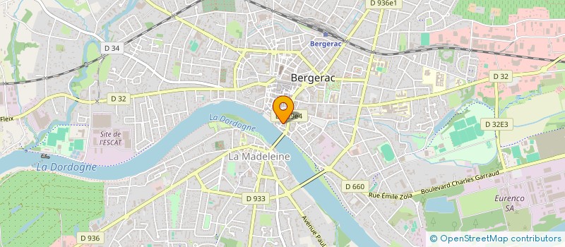 localisation de l'entreprise SOCIETE CIVILE IMMOBILIERE ZMF à BERGERAC
