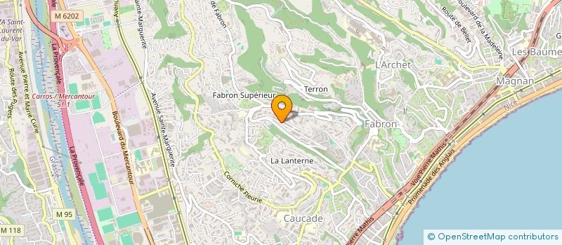 localisation de l'entreprise SOCIETE CIVILE IMMOBILIERE ZNIACK PAR ABREVIATION SCI ZNIACK à NICE