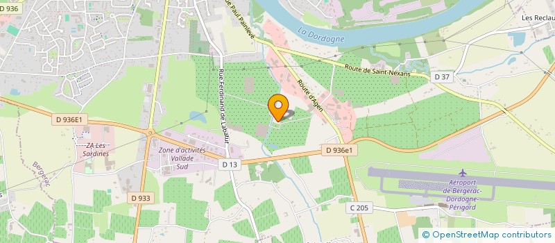 localisation de l'entreprise SOCIETE CIVILE IMMOBILIERE ZONE ARTISANALE DE LESPINASSAT à BERGERAC
