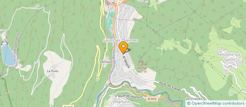 localisation de l'entreprise SOCIETE CIVILE IMMOBILIEREL'ALLUETAINE  SALINS-FONTAINE