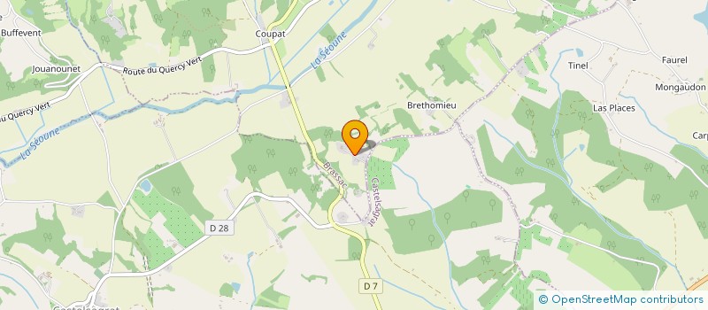 localisation de l'entreprise SOCIETE CIVILE IMMOBILIERS DE PECHPIMBOT BAS à BRASSAC