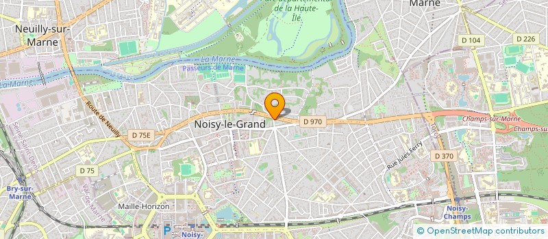 localisation de l'entreprise SOCIETE CIVILE IMMOBILIIERE FINANGNON  NOISY-LE-GRAND