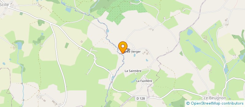 localisation de l'entreprise SOCIETE CIVILE IMMOBILLIERE LA BARELLE  VERNOUX-EN-GATINE