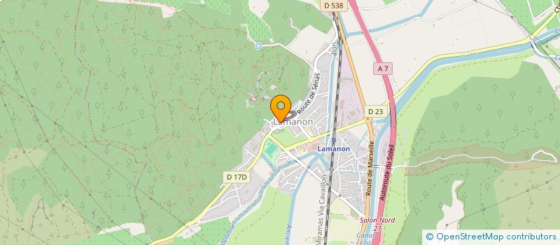 localisation de l'entreprise SOCIETE CIVILE IMMOBLIERE D.E.S.  LAMANON