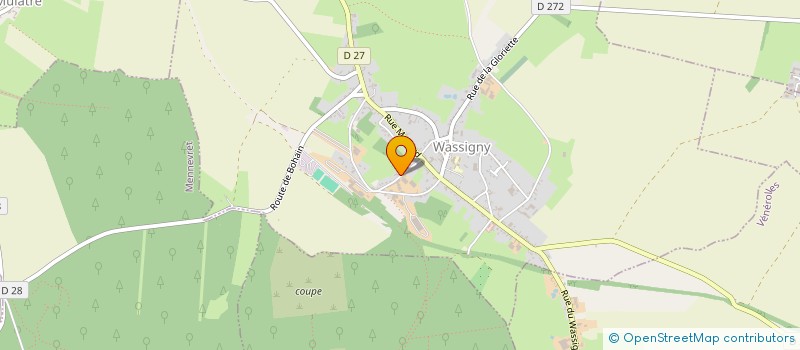 localisation de l'entreprise SOCIETE CIVILE IMMOBLIERE DE LA LYS  WASSIGNY