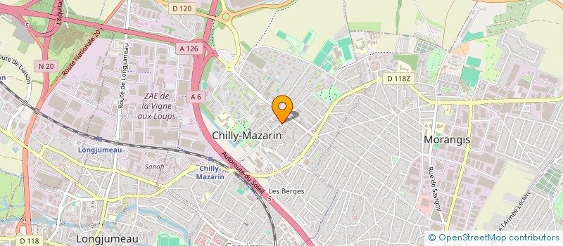 localisation de l'entreprise SOCIETE CIVILE IMOBILIERE FSJ à CHILLY-MAZARIN