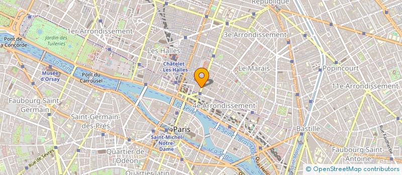 localisation de l'entreprise SOCIETE CIVILE IMOBILIERE LE VAUCLUSE  PARIS