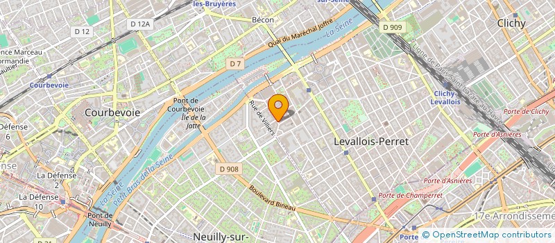 localisation de l'entreprise SOCIETE CIVILE IMPLICITE à LEVALLOIS-PERRET