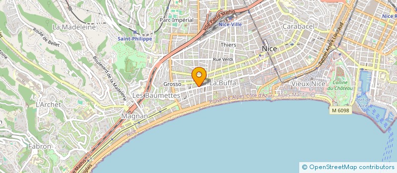 localisation de l'entreprise SOCIETE CIVILE INTERNATIONALE à NICE