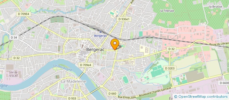 localisation de l'entreprise SOCIETE CIVILE INVEST FONDS DE BRUGES 8 à BERGERAC