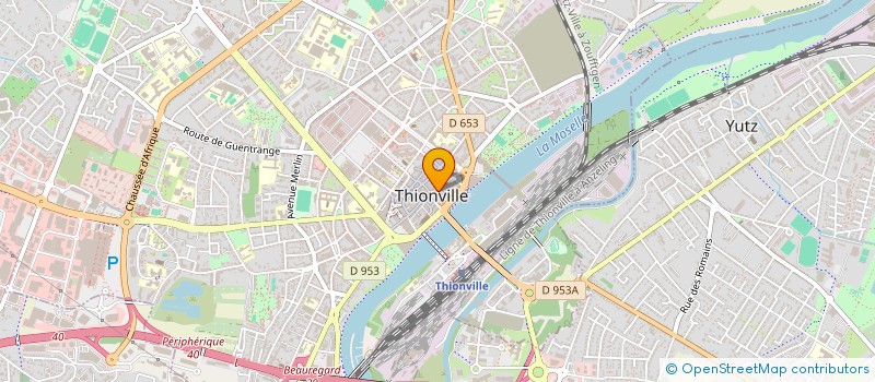 localisation de l'entreprise SOCIETE CIVILE INVESTIMO à THIONVILLE