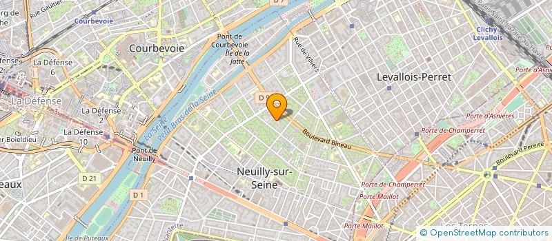 localisation de l'entreprise SOCIETE CIVILE ISADO à NEUILLY-SUR-SEINE