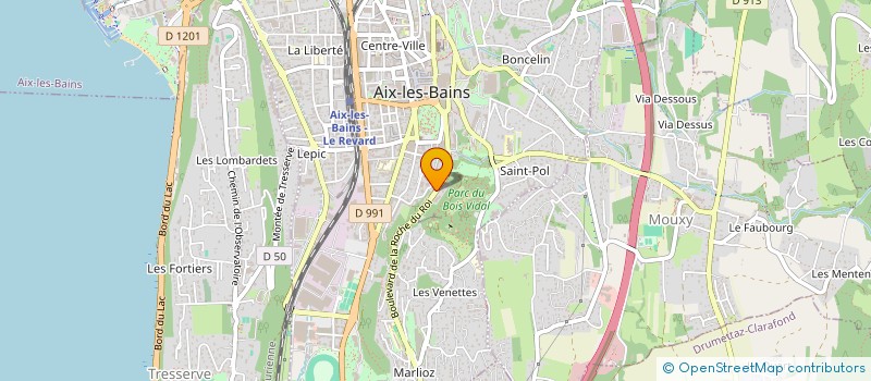 localisation de l'entreprise SOCIETE CIVILE ISKANDER  BRISON-SAINT-INNOCENT