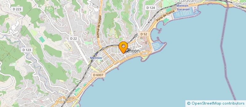 localisation de l'entreprise SOCIETE CIVILE ISOLA DE MENTON à MENTON