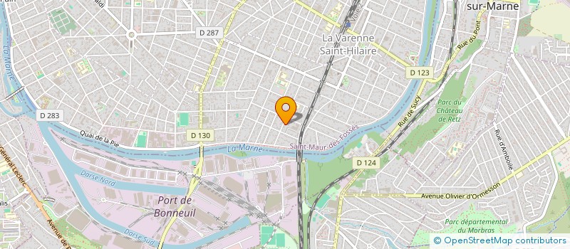 localisation de l'entreprise SOCIETE CIVILE J.B.G. à SAINT-MAUR-DES-FOSSES