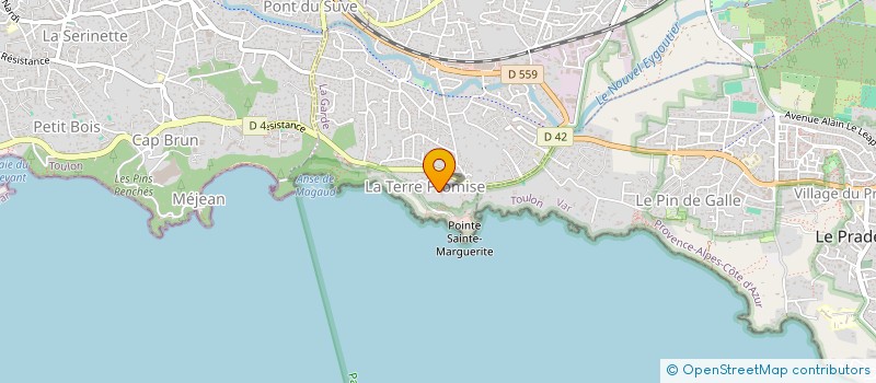 localisation de l'entreprise SOCIETE CIVILE J. C. C. J.  LA GARDE