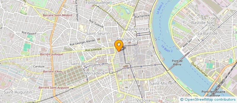 localisation de l'entreprise SOCIETE CIVILE J.M.H  BORDEAUX