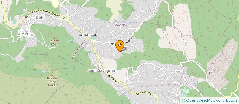 localisation de l'entreprise SOCIETE CIVILE JAC MAR  SAINT-SAVOURNIN