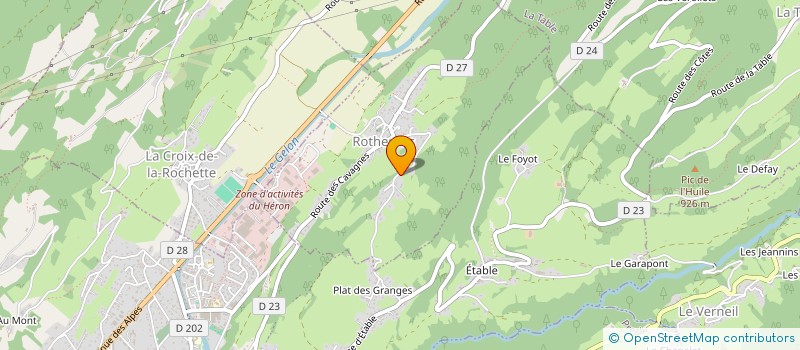 localisation de l'entreprise SOCIETE CIVILE JACO  ROTHERENS