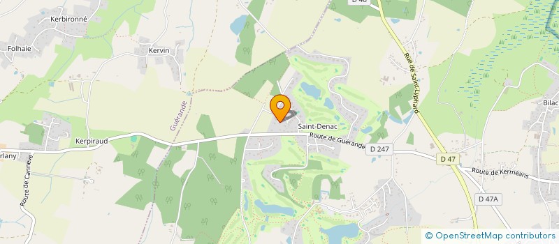 localisation de l'entreprise SOCIETE CIVILE JAISMO  SAINT-ANDRE-DES-EAUX