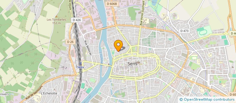 localisation de l'entreprise SOCIETE CIVILE JAMI à SENS