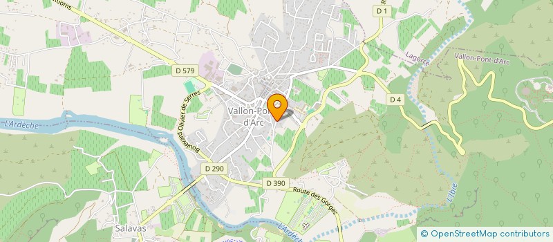 localisation de l'entreprise SOCIETE CIVILE JAPIMA à VALLON-PONT-D'ARC