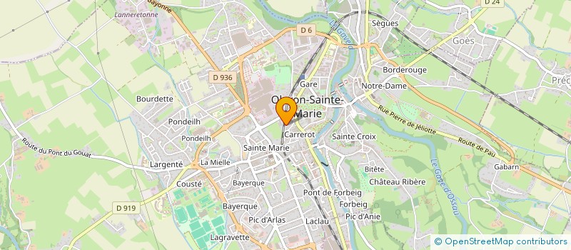 localisation de l'entreprise SOCIETE CIVILE JEAN  OLORON-SAINTE-MARIE