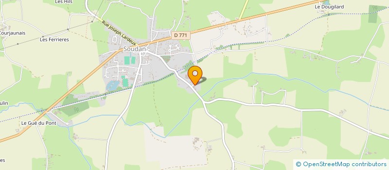 localisation de l'entreprise SOCIETE CIVILE JEAN PIERRE MARTIN à SOUDAN