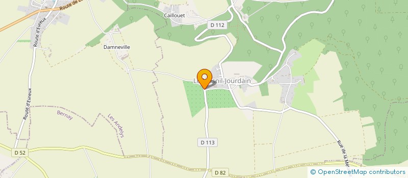 localisation de l'entreprise SOCIETE CIVILE JEARL  LE MESNIL-JOURDAIN