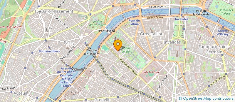 localisation de l'entreprise SOCIETE CIVILE JEMA  PARIS