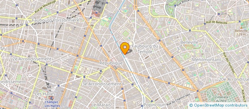 localisation de l'entreprise SOCIETE CIVILE JEMMAPES ECOLES à PARIS