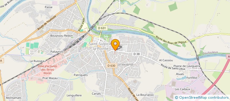 localisation de l'entreprise SOCIETE CIVILE JJNCO  SAINT-SULPICE-LA-POINTE