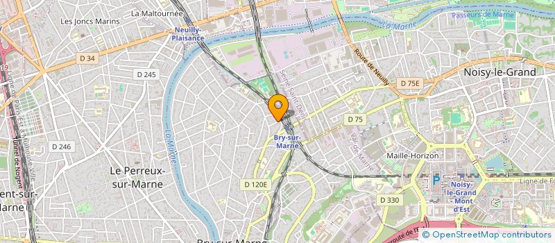 localisation de l'entreprise SOCIETE CIVILE JLCM  BRY-SUR-MARNE