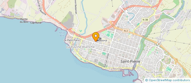 localisation de l'entreprise SOCIETE CIVILE JOMINO à SAINT-PIERRE