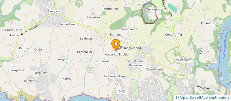 localisation de l'entreprise SOCIETE CIVILE JOSSE  CLOHARS-CARNOET